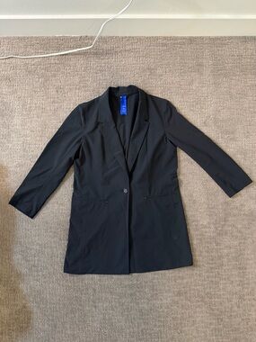 EUC Black Kit and Ace Navigator Packable/Washable Blazer, Size Medium
